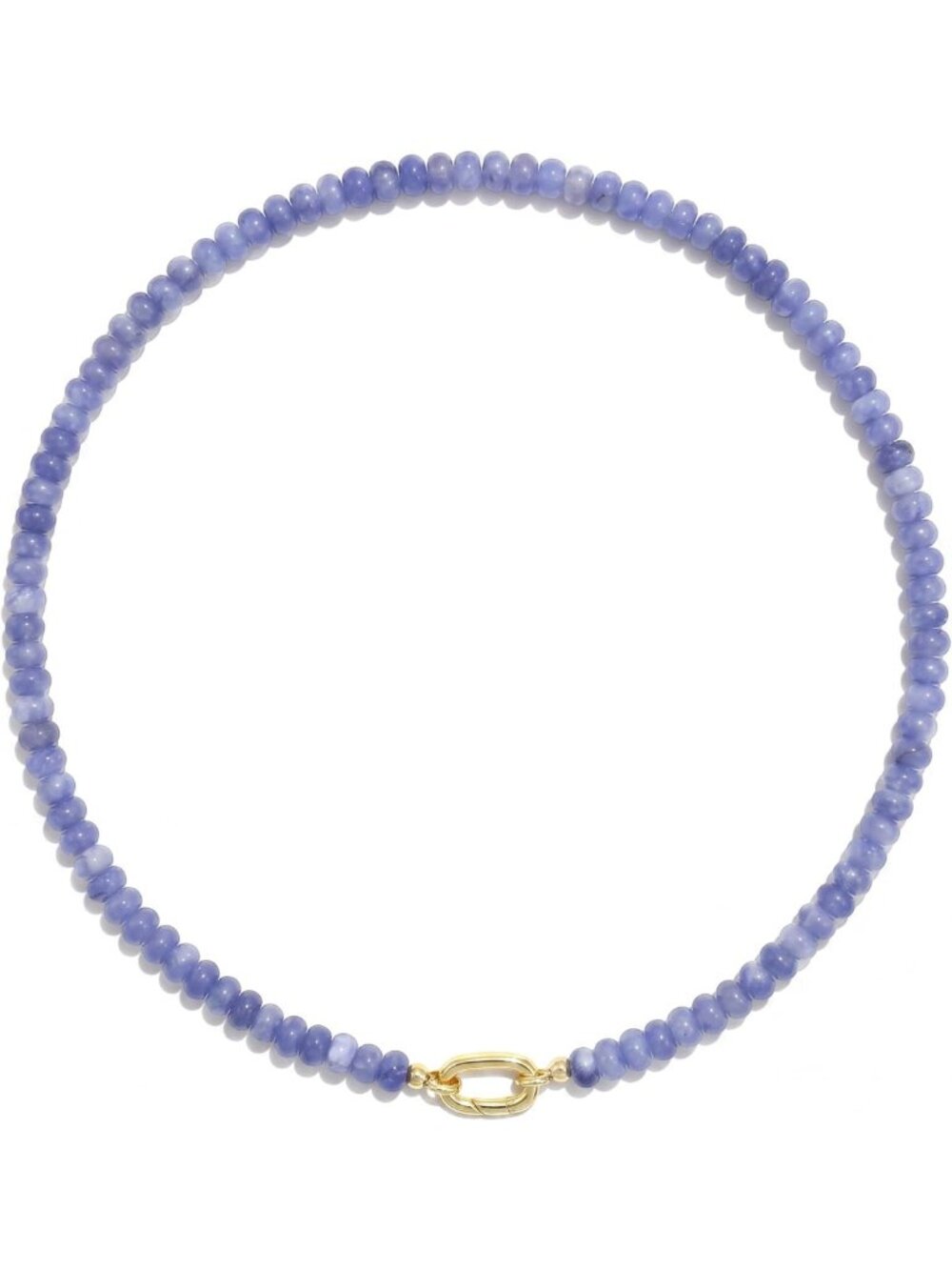 Colorful Stone Beaded Choker Necklace for Women | Natural Gemstone Boho Jewelry